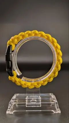 TIC Lv3　黄色いパラコードブレスレット