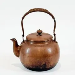 アイザワ工房 鎚目模様 銅製 やかん 銅瓶 薬缶 茶道具 - メルカリ