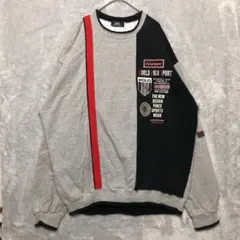 WORLD POLO♡大きいサイズ メンズスウェット クレジーパターン 3L