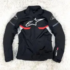 美品 alpinestars アルパインスターズバイクジャケット 刺繍ロゴ