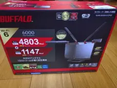 BUFFALO Wi-Fiルーター WXR-6000AX12P/D