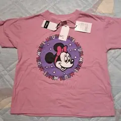新品　ミニーマウス プリントTシャツ　90