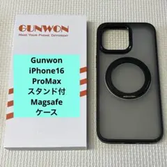 Gunwon iPhone16ProMax スタンド付 Magsafe ケース
