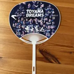 富山ドリームス TOYAMA DREAMS うちわ