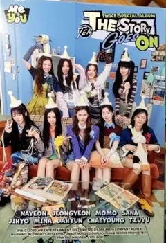 TWICE〜開封済 The story goes on ポストカード付き