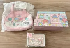 サンリオ　キキララ　マスキングテープ　メモセット　バス　ケース入りメモ