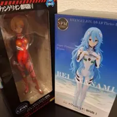 【未開封】エヴァンゲリオン フィギュア レイ ロングヘア SPM アスカ LPM