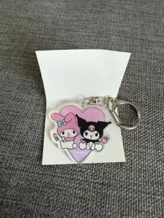 サンリオ キャラクターズ トレーディングアクリルキーホルダー　ハートVer.