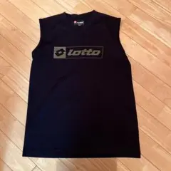 lotto ノースリーブスポーツウェア ブラック160