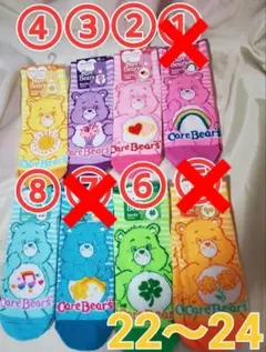 ぽちゃ様ご希望のお品　CareBears　ケアベア靴下