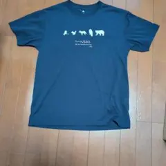 モンベル★ウイックロン　ネイビー Tシャツ　アファンの森