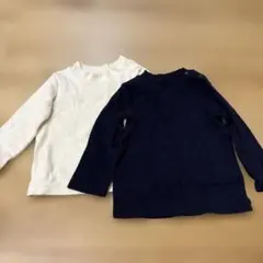 ユニクロ長袖カットソー 2色セット