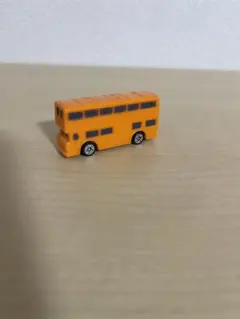 ミニチュア 二階建てバス オレンジ スクールバス ミニカー ミニチュア レトロ
