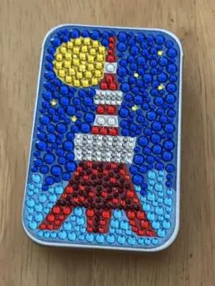 東京タワー ストーン装飾 缶ケース