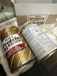 ミキプロティーン95 スープリーム 4缶セット 賞味期限2027.09.11