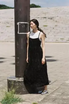 zaraロングワンピースl