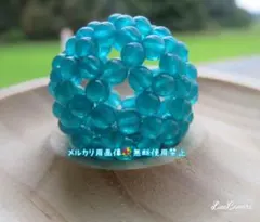 カルセドニー フラーレン 4mm(直径3cm) マカライトグリーン 天然石