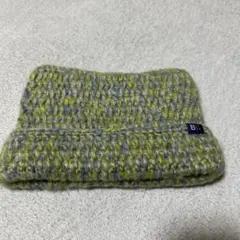 ビームス　アクリルニット帽 グリーン系 51〜52cm