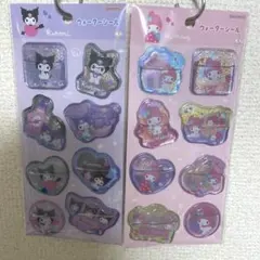 (正規品)マイメロディ・クロミ ウォーターシール2枚セット
