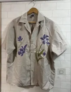 NOMA t.d. 刺繍 半袖シャツ ホワイト - メルカリ