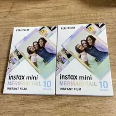 FUJIFILM instax mini MERMAID TAIL 10枚