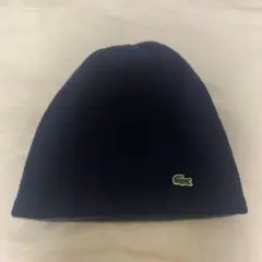 ラコステ LACOSTE ニット帽/ ビーニー ネイビー/紺