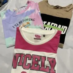 150cm Tシャツ 3枚セット　女児　可愛い