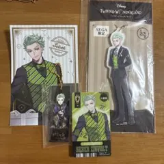 セベク　メタルポストカード　アクリルキーホルダー　カード　セット　ツイステ