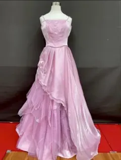 特別セール T-401-359中古ドレス☆TOSCA☆ITALY⭐︎38☆薄ピンク