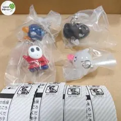 スーパーマリオ　めじるしアクセサリー　4点 テレサ　キラー　ヘイホー　ボムへい