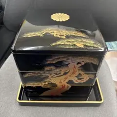 黒塗御屏風 本金盛上山水蒔絵 20号 - メルカリ