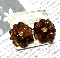 新品❤️IMUFURET❤️フラワーイヤリング❤️2300円