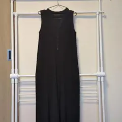 spick and span ノースリーブ　ロングワンピース　リブ素材