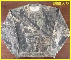 古着 JARZEES Outdoorsリアルツリーカモ スウェット Ｌサイズ