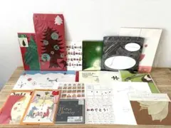 クリスマスカード、バースデーカード等のセット19種類（31枚）