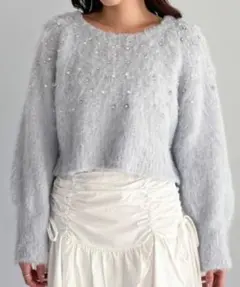 ランダムビジューニット 250160