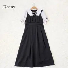 か*す様 夢展望 Dear My Love パフスリーブロングワンピース【Ｍ】白