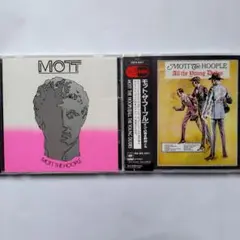 モット・ザ・フープル2CD（ばら売り可）革命/すべての若き野郎ども【帯】Mott
