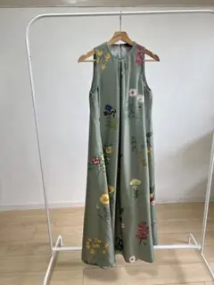 【クリーニング済】2023SS CABaN IBIZAボタニカル ワンピース クリーニング済】2023SS CABaN IBIZAボタニカル ワンピース