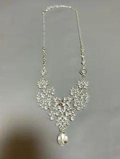 ブライダルアクセサリー★ネックレスとピアスのセット