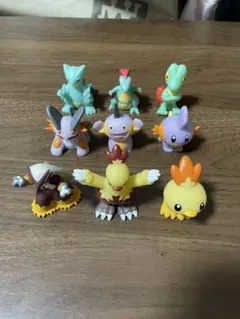 ポケモン 指人形 ソフビ 色違い 限定色 懸賞品 ホウエン御三家コンプリート ポケモン 指人形 ソフビ 色違い 限定色 懸賞品 ホウエン御三家