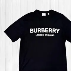 BURBERRY バーバリー ロンドン 半袖Tシャツ 現行 ブラック L