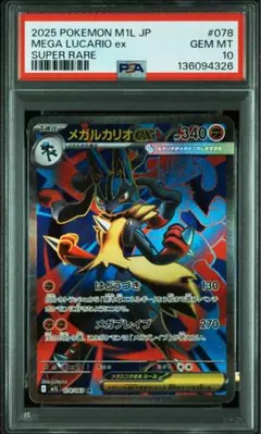 2026年最新】ルカリオ sr psa10の人気アイテム - メルカリ