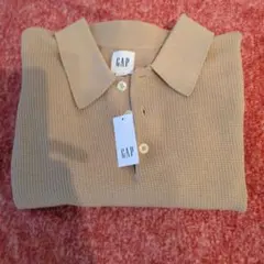 GAP ベージュ ポロシャツ