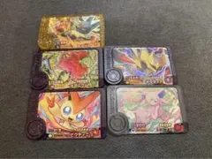ポケモンフレンダ　5枚　スーパートレジャー　ギラティナ　エーフィ　ゲームカード