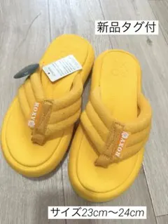 ロキシーフラットサンダル RAD WEEKEND PILEレディースMサイズ新品のサムネイル