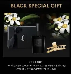 ★新品　未開封★YSLブラック会員ギフトのサムネイル