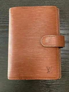 Louis Vuitton ラベンダー レザー手帳 エピ - メルカリ