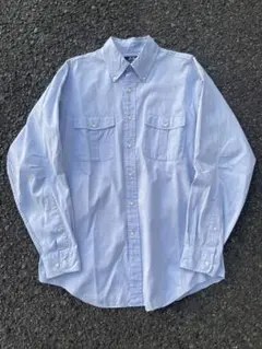 90s Willis & Geiger ライトブルー 長袖シャツのサムネイル