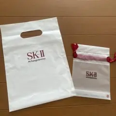 SK-II ショッピングバッグとポーチバッグセットの袋